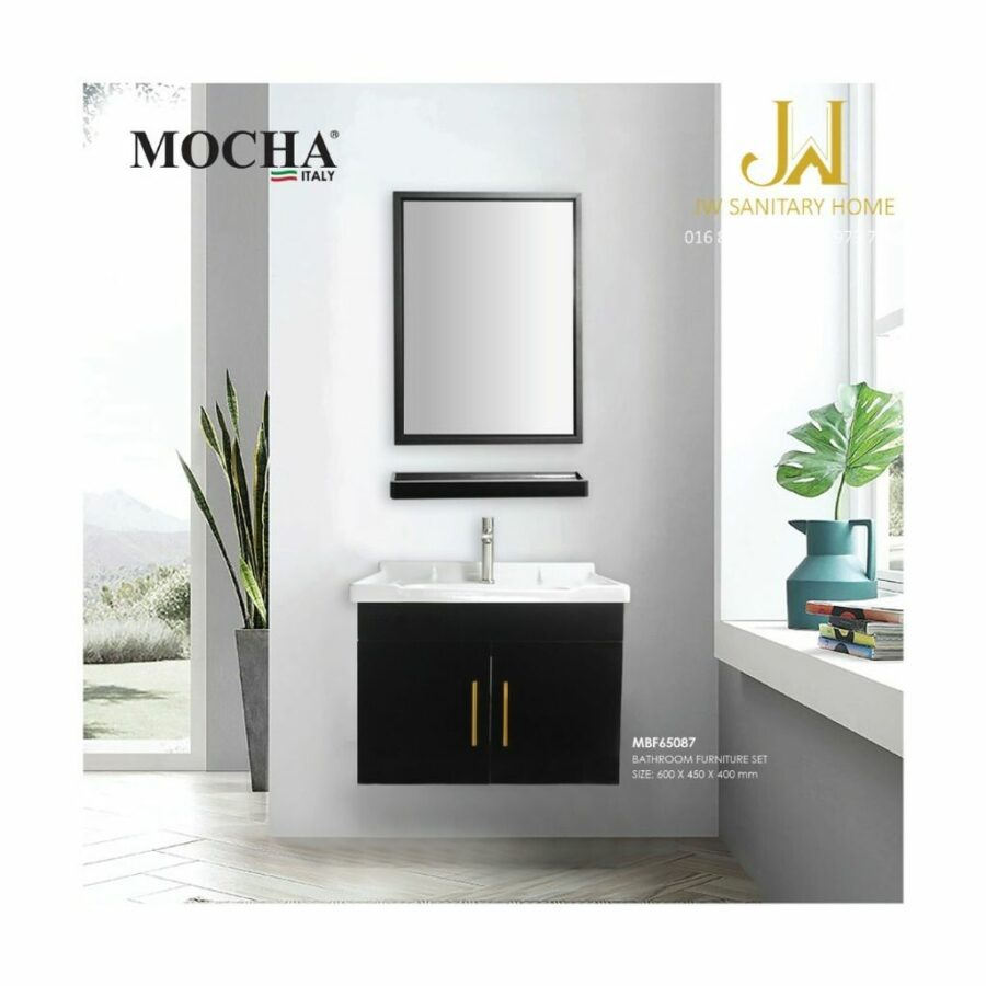 MOCHA 2FT BLACK CABINET