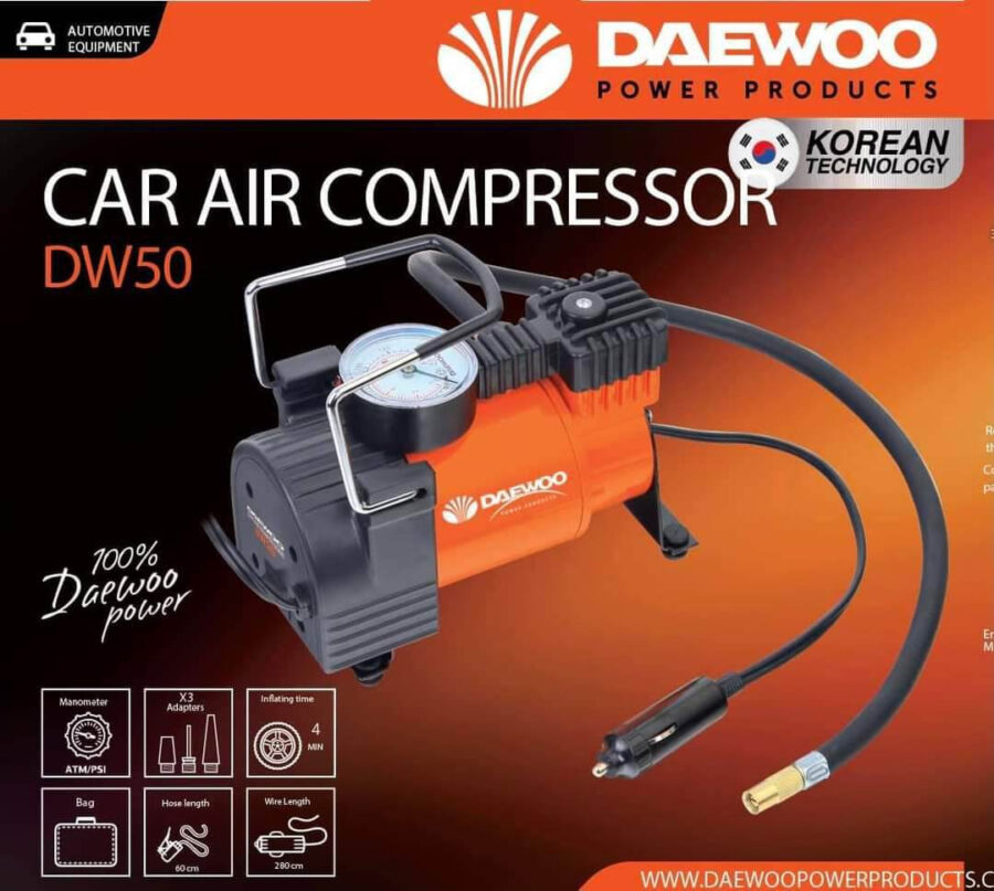 DAEWOO AUTOMOTIVE AIR COMPRESSOR 12V DW50