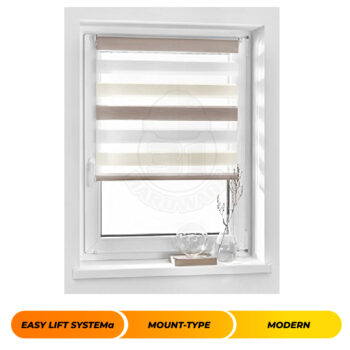 ZEBRA BLINDS 3 COLOUR 6FT X 6FT