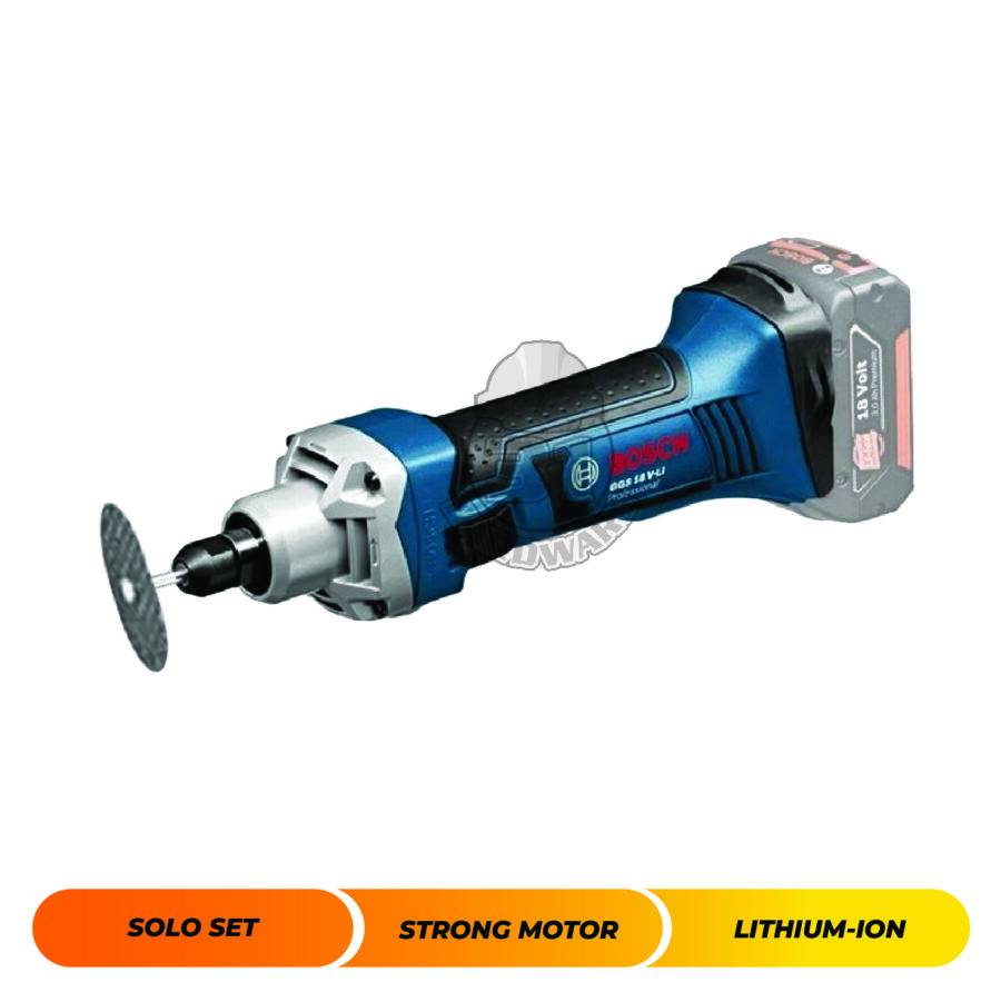 BOSCH GGS18V-LI SOLO PROFESSIONAL CORDLESS GRINDER BOSCH STRAIGHT GRINDER POWER TOOLS