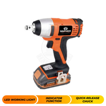 DAEWOO CORDLESS IMPACT WRENCH SET 20V