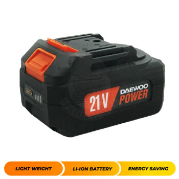 DAEWOO 4AH 21V 2 BATTERY 1 CHARGER