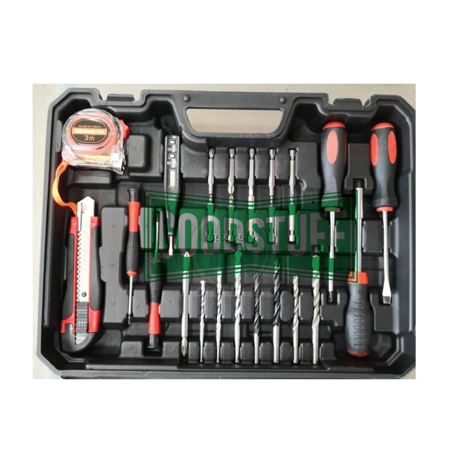 HINO 12V CORDLESS IMPACT / HAMMER DRILL SET WITH 90 PCS ACCESSORIES