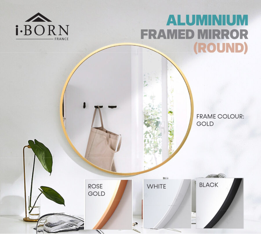 IBORN BLACK MIRROR 600MM IB574003-BL