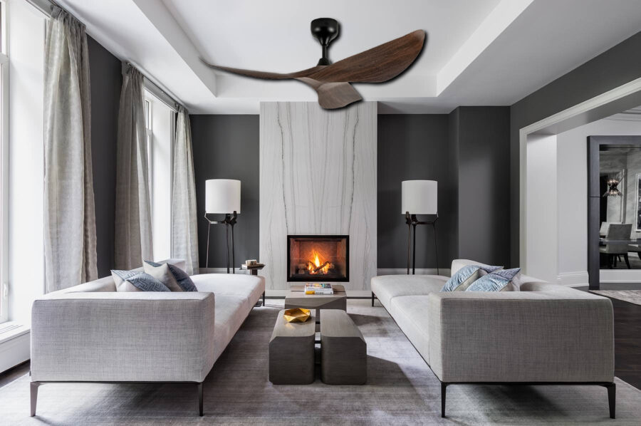 REZO CEILING FAN CEILING FAN 52" 3 BLADE KAZE