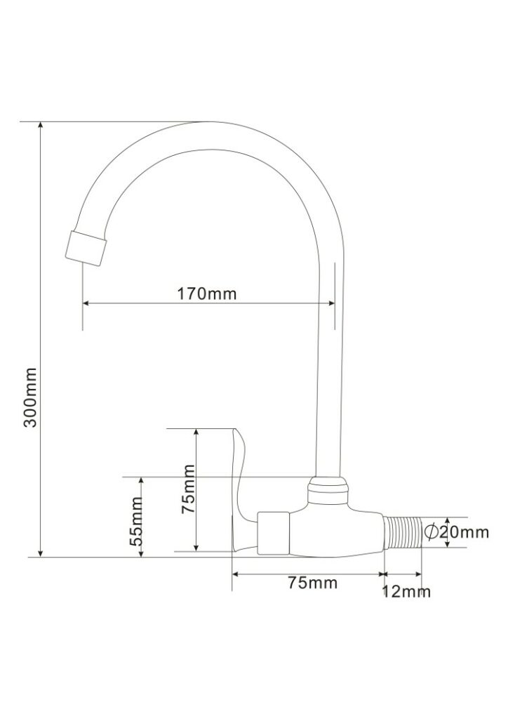 MOCHA BRASS KITCHEN FAUCET M2828 M2829 - 31 Hardware