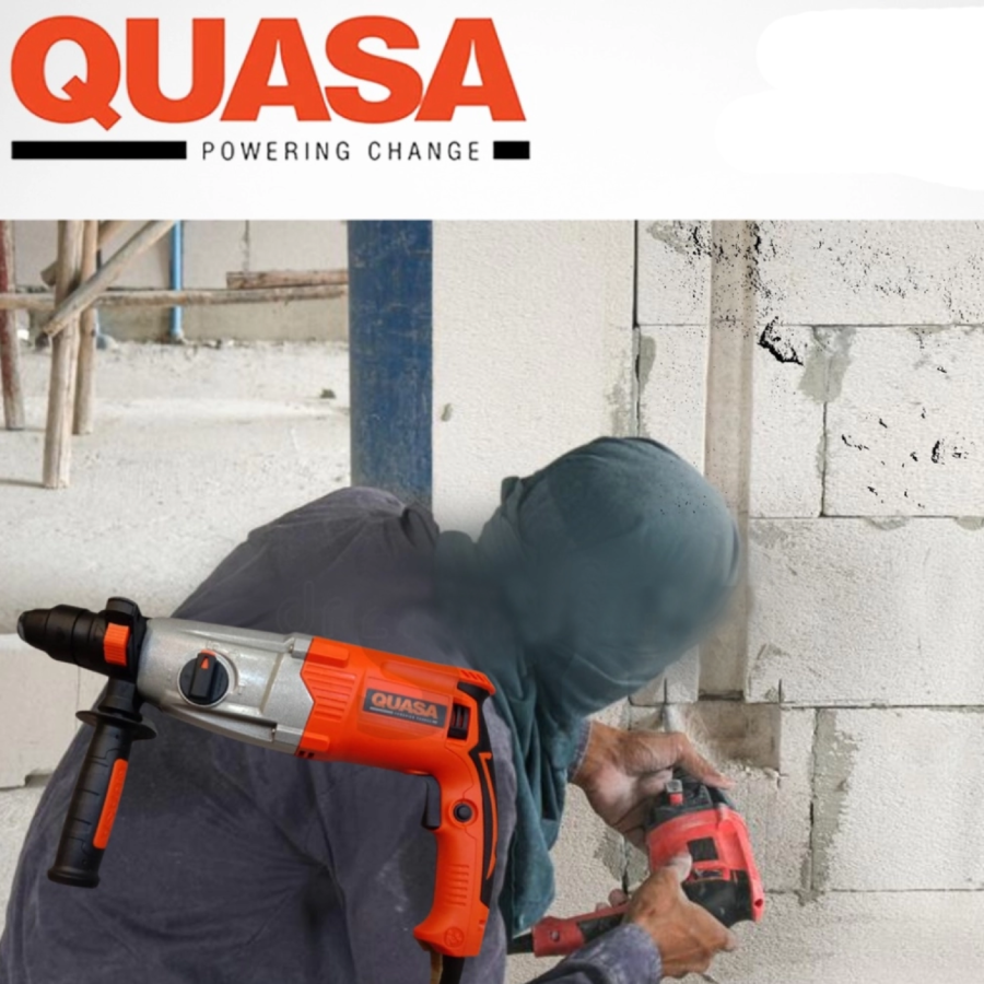 QUASA HIM-34DFR ROTARY HAMMER DRILL (3 Mode)