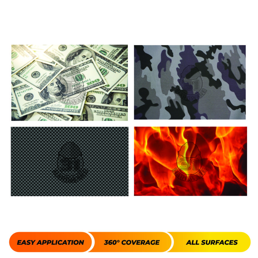 SAMURAI WATER TRANSFER FILM HYDROGRAPHIC HYDRO DIPPING SET FILM