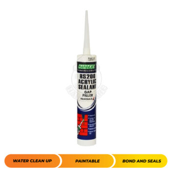 HARDEX PAINTABLE SILICONE WHITE RS200W