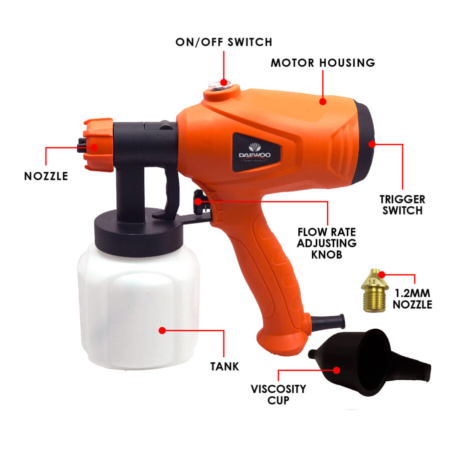 DAEWOO SPRAY GUN 450W DAPG450M