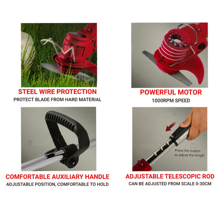 ITALY QUASA Q3 12V CORDLESS GRASS TRIMMER GRASS CUTTER & CORDLESS DRILL