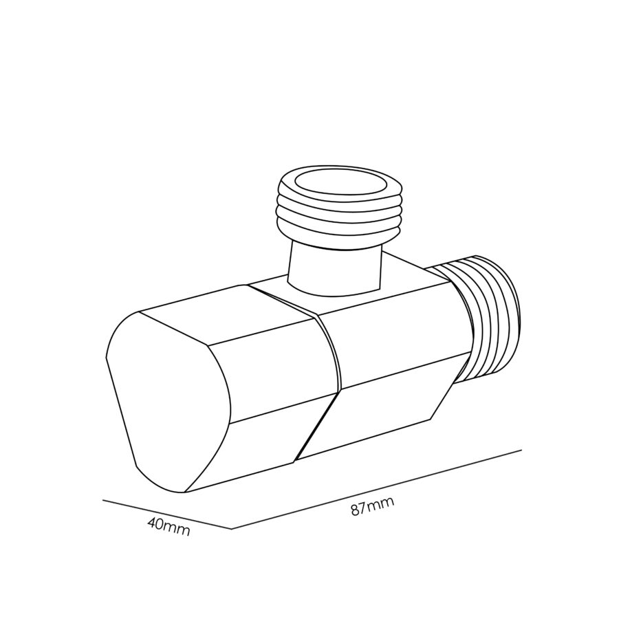 MOCHA BRASS ANGLE VALVE