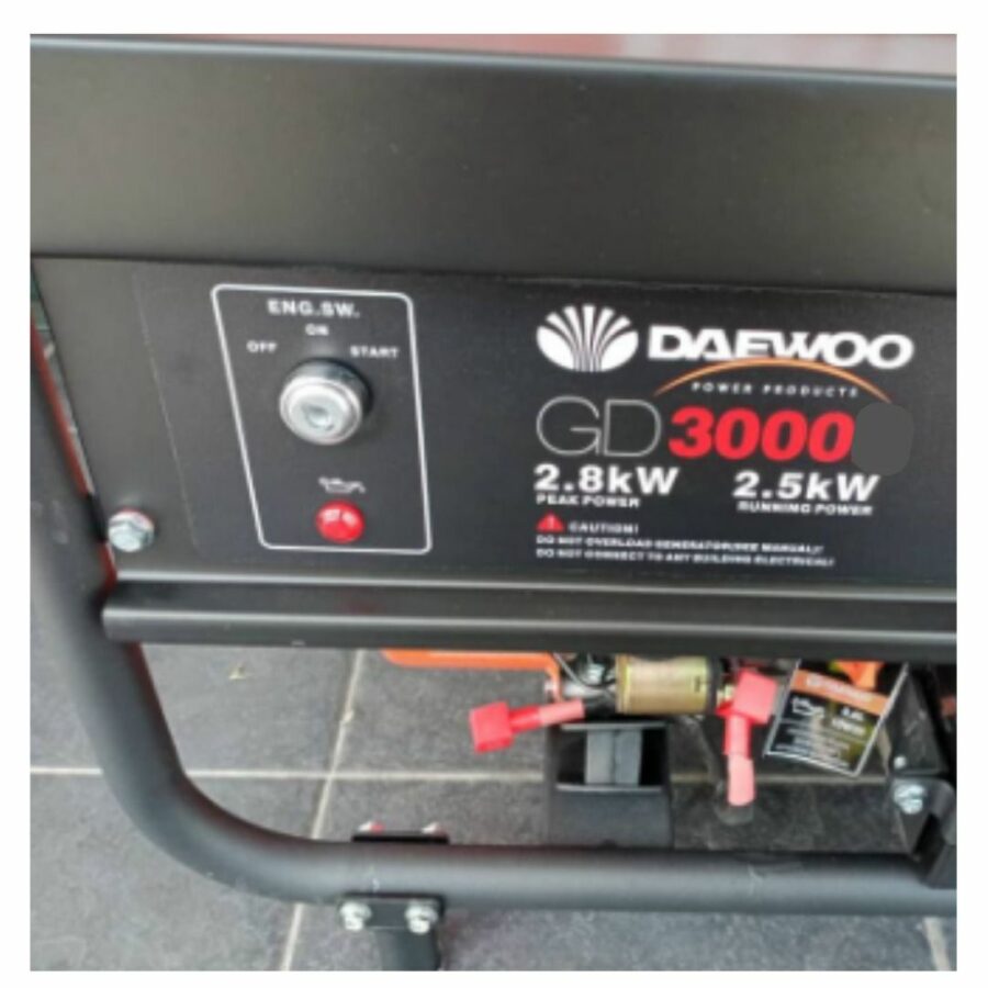 DAEWOO PETROL GENERATOR GD3000